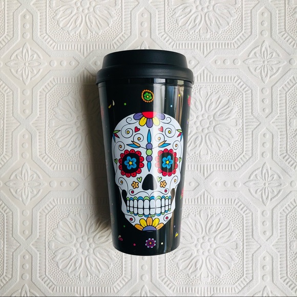 Dia De Los Muertos Coffee Tumbler - Picture 1 of 7